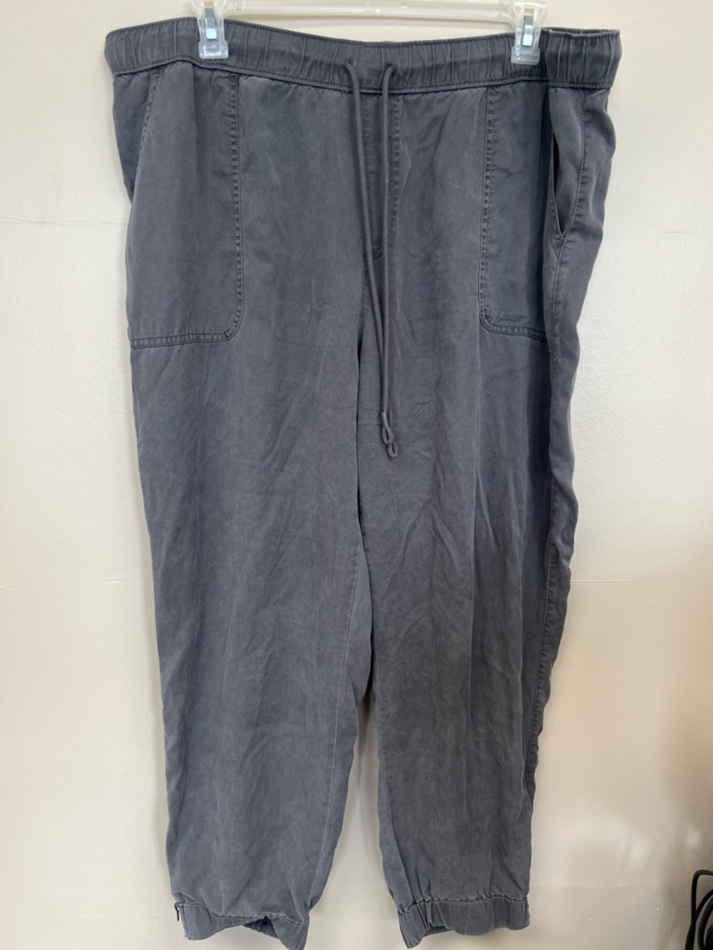 Jones &Co. Charcoal Drawstring Joggers